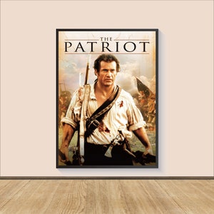 The Patriot Movie Poster Print, Canvas Wall Art, Room Decor, Movie Art, Gifts for Him/Her, Wall Art Print, Art Poster For Gift