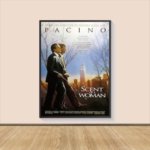 Scent of a Woman Movie Poster Print, Canvas Wall Art, Room Decor, Movie Art, Gifts for Him/Her, Wall Art Print, Art Poster For Gift