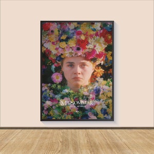 Midsommar Filmklassiker Poster Druck, Leinwand Wandkunst, Raumdekor, Filmkunst, Geschenke für Sie/Ihn, Filmdruck, Kunstdruck, Filmposter