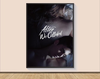 After We Collided Movie Poster, Canvas Wall Art