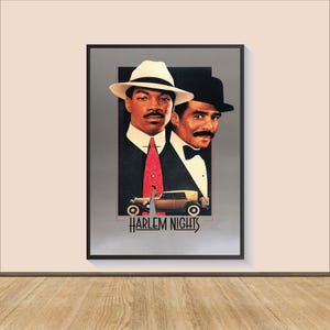 Harlem Nights (1989) Movie Poster Print, Canvas Wall Art, Room Decor, Movie Art, Wall Art Print, Poster For Gift