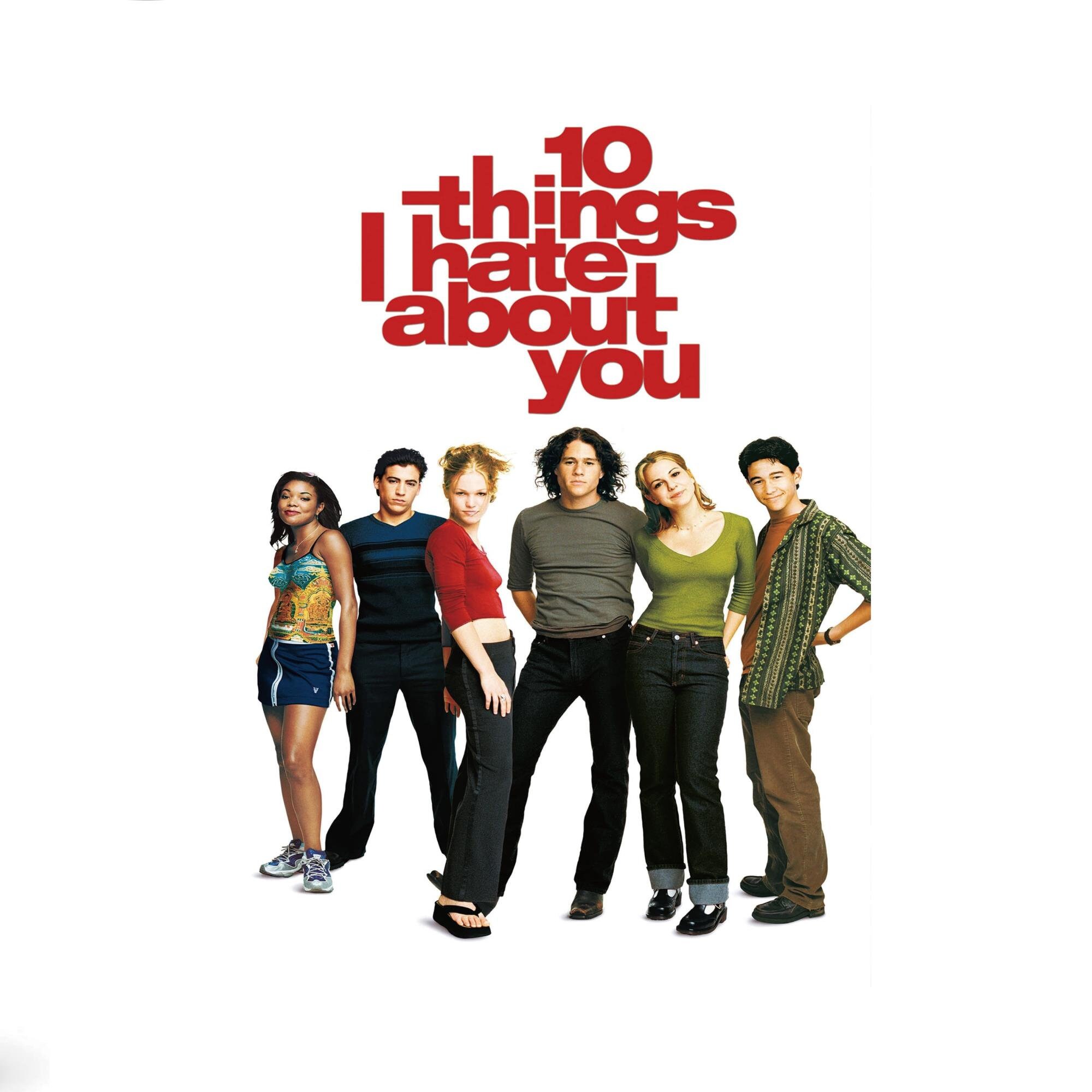 10 Things I Hate About You Movie Poster sold by Boringvicky | SKU - Where Can I Watch 10 Things I Hate About You