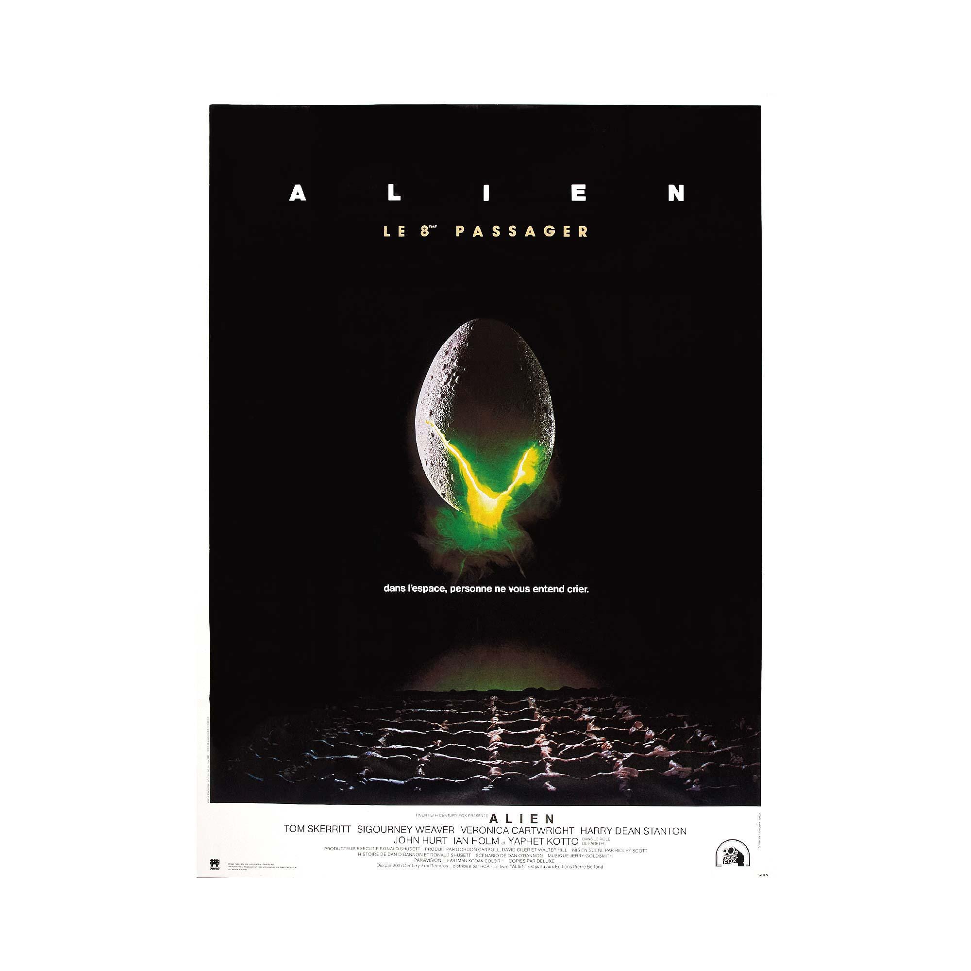 1979 Alien Movie Poster Print, Sci-fi Canvas Wall Art - Etsy