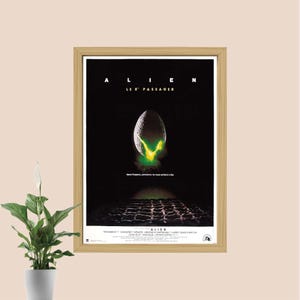 1979 Alien Movie Poster Print, Sci-fi Canvas Wall Art - Etsy