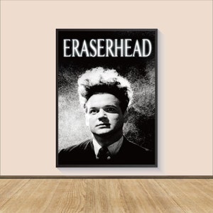 Eraserhead (1977) Film Poster Druck, Leinwand Wandkunst, Zimmerdeko, personalisiertes Geschenk, Geschenke für Sie/Ihn, Wand Kunst Druck, Vintage Film Kunst