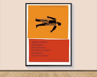 Anatomy of a Murder Movie Poster, Canvas Wall Art