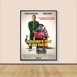About My Father Movie Poster Print, Canvas Wall Art, Room Decor, Movie Art, personalized gift, Wall Art Print, Art Poster For Gift