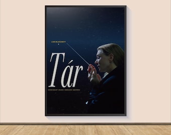 TAR Movie Poster, Canvas Art Print