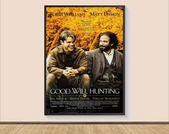 Good Will Hunting Movie Poster, Canvas Wall Art