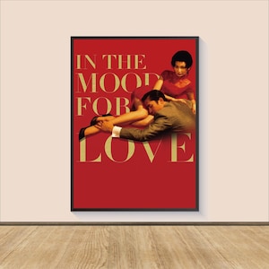 In the Mood for Love Movie Poster Print, Canvas Wall Art, Room Decor, Movie Art, Gifts for Him/Her, Wall Art Print, Art Poster For Gift 8x12