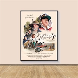 Jagd Film Poster Druck, Leinwand Wandkunst, Raumdekor, Film Kunst, personalisiertes Geschenk, Film Druck, Kunstdruck