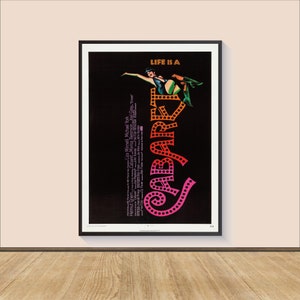 Cabaret Movie Poster Print, Canvas Wall Art, Room Decor, Personalized gift, Wall Art Print, Art Poster For Gift, Movie Print 8x12“