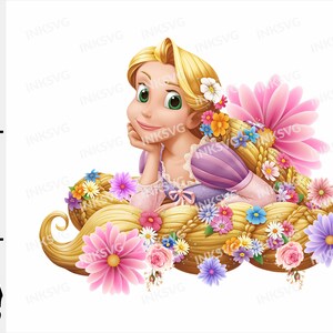 princess PNG Clipart, birthday princess Instant Digital Download for iron, princess Printable wall art, Princess iron on sublimation