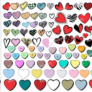Heart Svg Bundle, Heart Svg, Hand Drawn Heart svg, Open Heart Svg, Doodle Heart Svg, Heart Svg, Love Svg,Valentine Svg,Cricut,Png,Dxf
