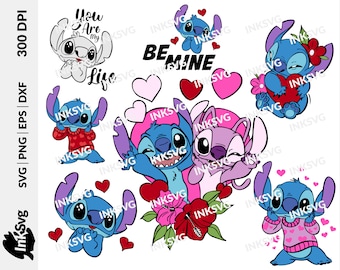 Cartoon SVG Bundle: Cricut Cutting Files (Digital Download)