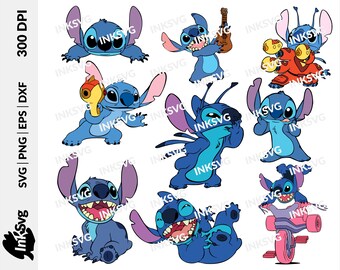 Cartoon Character SVG Bundle: Cricut & Sublimation Files (Digital Download)