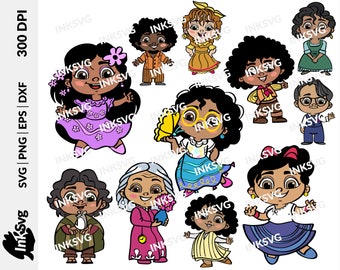 cartton svg bundle for cricut, svg files for cricut, PNG, DFX, EPS, svg layered files, png files for sublimation