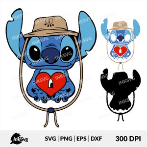 Bad Bunny Heart svg, puntada Bad Bunny Valentines svg y Png, Diseño de San Valentín, Conjunto de archivos SVG en capas para Cricut