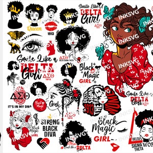 afro svg bundle for cricut, afro  svg files for cricut, PNG, DFX, EPS, svg layered files, png files for sublimation