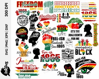 Black History Month SVG PNG Bundle, Juneteenth svg, African American Kwanzaa svg png, Black Pride svg, BLM svg