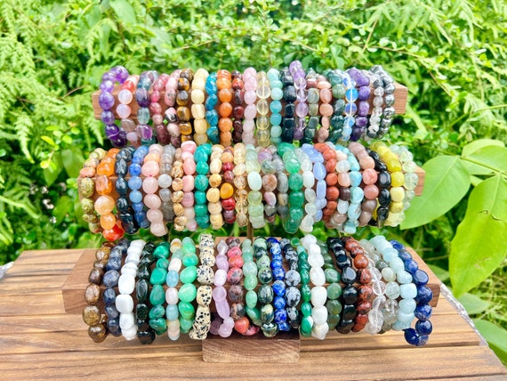 Healing Crystal Bracelets ** ALL NEW | Raven's Hearth