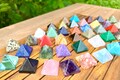 1.2 Inches Crystals Pyramid,Healing Crystal Decor,Energy Pyramid,Rose Quartz/Amethyst/Crystal/Opalite/Agate More Choose Pyramid,For Gift. product logo