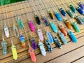 Natural Crystal Point Necklace,Crystal Necklace For Women,Healing Crystal Necklace,Rose Quartz/Amethyst/Agate More Choose Necklace,For Gift. product logo