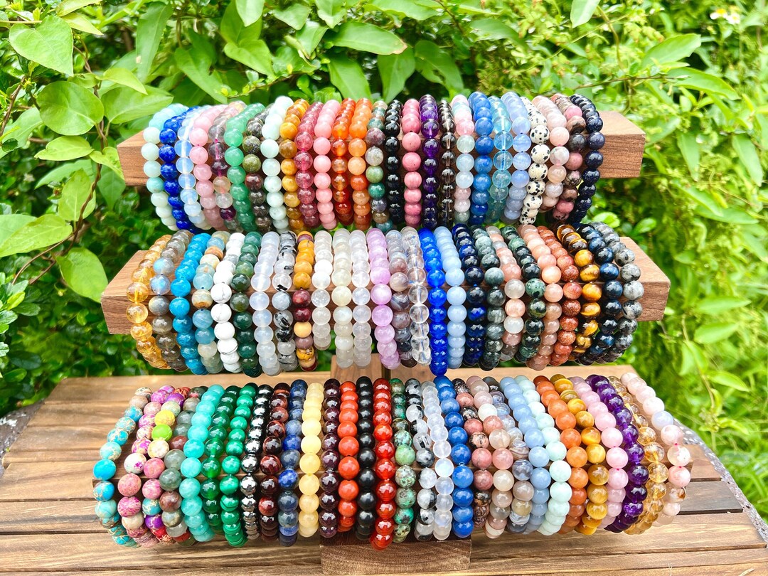 Small Wrist Bracelets,crystal Beads Bracelet,men/women Stretchy