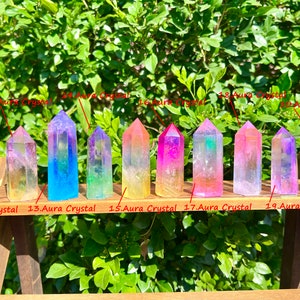 2.53 Crystal Tower,Crystal Mystery Box,Point Tower,Healing Crystal Tower,Rose Quartz/Obsidian/Opalite More Choose Tower,For Crystal Gift. image 3