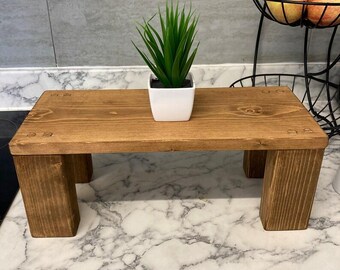 Kitchen Organiser Unit, Display Plant Stand, Wooden Handmade Shelving Storage, Coffee Machine Stand