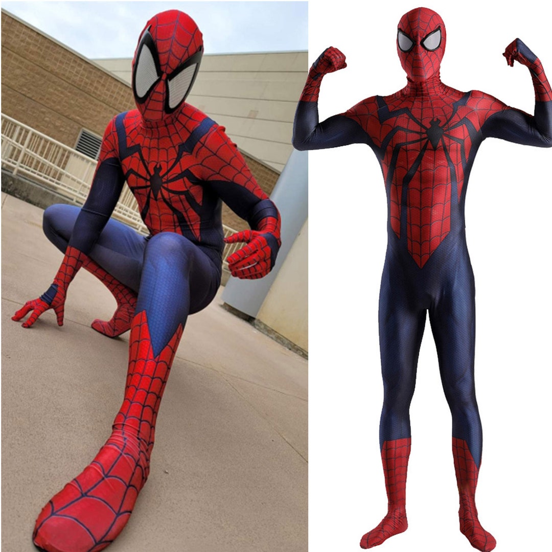 Spiderman Suit Halloween Costume Spider Man Cosplay Clothing Etsy