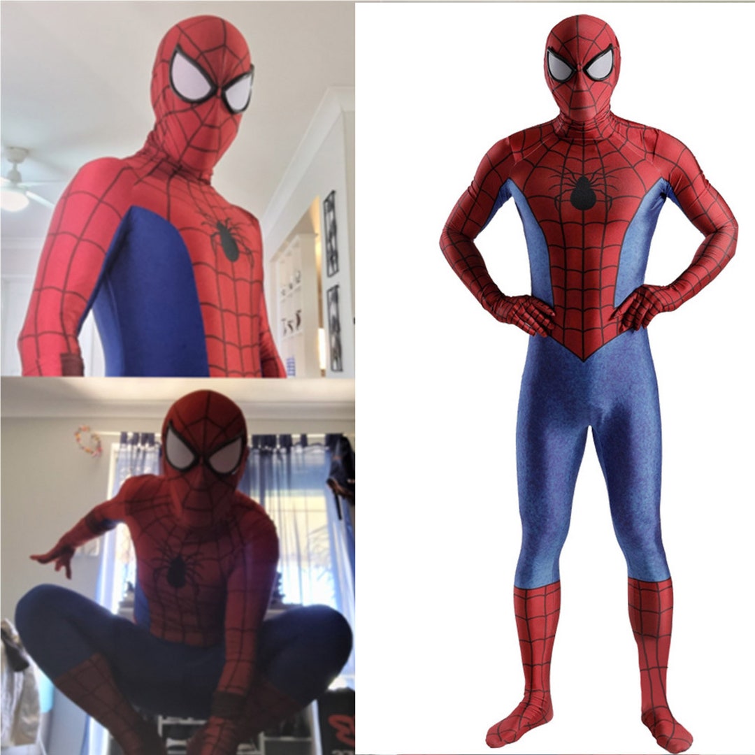 Spiderman Suit Halloween Costume Spider Man Cosplay Clothing Etsy