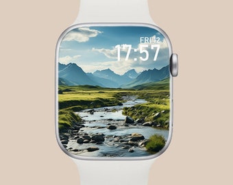 Landscape, Nature, Apple Watch Background, Apple Watch Screensaver, Galaxy Watch Wallpaper, Smart Watch Background, Smart Watch Wallpaper