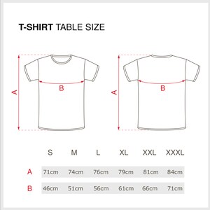 Unsere Größentabelle – Von S bis 3XL, finden Sie die perfekte Passform für Ihren Stil.