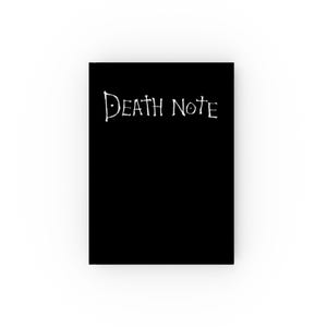 Death Note Journal - Hard Backed Writing Notebook, Perfect for Fans, Gifts for Anime Lovers, Bullet Journal, Creative Writing, [...]