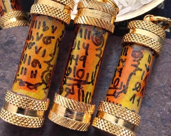 Potente amuleto Taweez 3 in 1 per ricchezza, attrazione e protezione, Khiaa Musulmani, ciondolo con amuleto salomonico per benefici a 360 gradi.