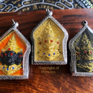 Das große legendäre Asura-König-Amulett b – Reichtum bringend, Schutz, Wunscherfüllung, Verbannung des Bösen, Amulett-Talisman
