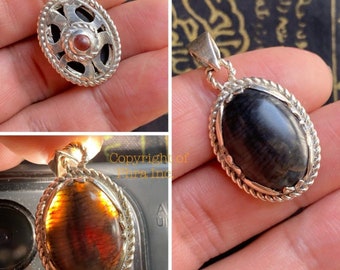 Cobra Pearl Nagamani Amulet – Real Silver Pendant with Centipede Pearl Charm Pendant for Wealth & Luck