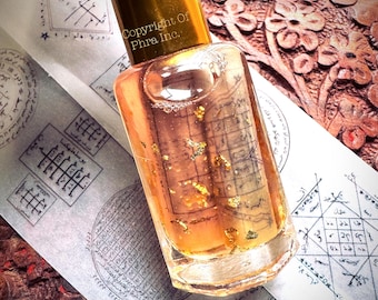 107 Divine Blessing Empowerment Oil of Wealth, Wish Fulfilling,, Protection, Attraction Positive Aura, Special Taweez Talisman Amulet