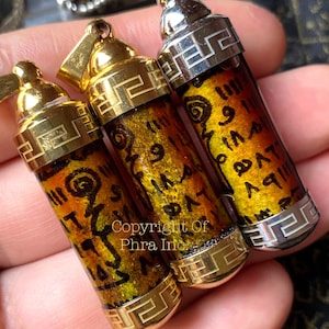 King Of Solomon Magic Taweez 3in1 Wealth, Attraction,& Protection Taweez Oil Amulet Solomonic Charm Pendant for All Round Benefit Blessing