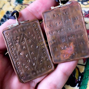 Powerful Solomonic Wealth Attraction Spell Talisman King Taweez Yantra Amulet Talisman for Luck, Fortune Health, Control Khodam Jinn Jewelry