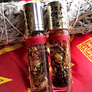 Wealth & Wish Fulfillment Attraction Oil of Indra Mahayakshini - Luck Enhancement and Abundance Oil for Charisma, Talisman Amulet, Witchcraf