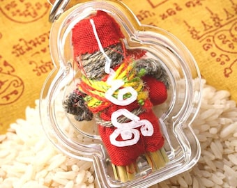 Amuleto mágico jemer Hoon Payon de gran poder para la realización de deseos, protección, riqueza y buena fortuna - Talismán hecho por un chamán espiritual