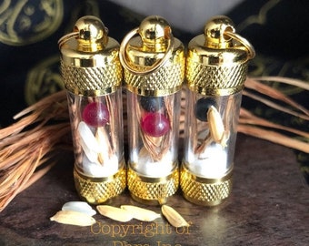 Gambling Luck & Wealth Attraction Amulet Pendant – Prosperity Money Talisman, King Centipede Mustika Pearl