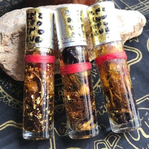 Wealth & Wish Fulfillment Attraction Oil of Indra Mahayakshini - Luck Enhancement and Abundance Oil for Charisma, Talisman Amulet, Witchcraf