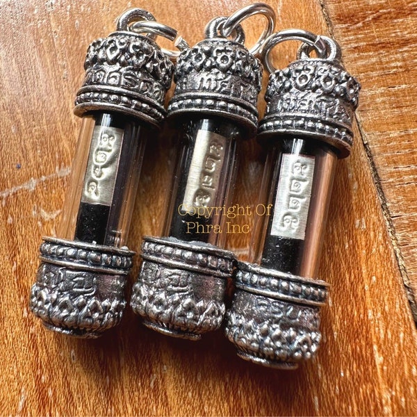 Most Powerful Danger Protection Amulet in Thailand - Takrut KASATORN by Kruba Noi - Bullet, Weapon, Physical Harm Protection Thai Takrut