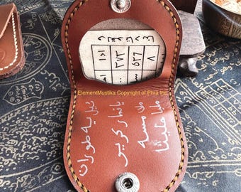 Prosperity Attraction Money Trap Pouch Wallet, Lucky Wealth Talisman, Personalized Money Drawing Charm for Abundance, Success & Good Fortune