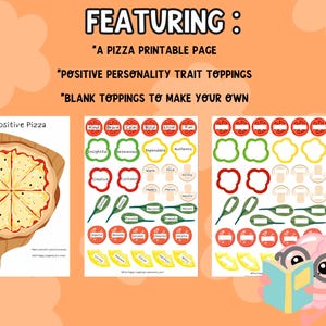Positive Pizza Activity: Emotional Regulation & Mental Health (PDF) image 3