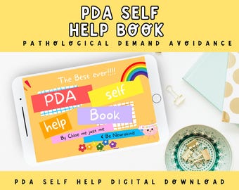PDA Self-Help Book for Children – Autism Resource, Rainbow Theme, Printable Digital Download for Kids, pathological demand avoidance