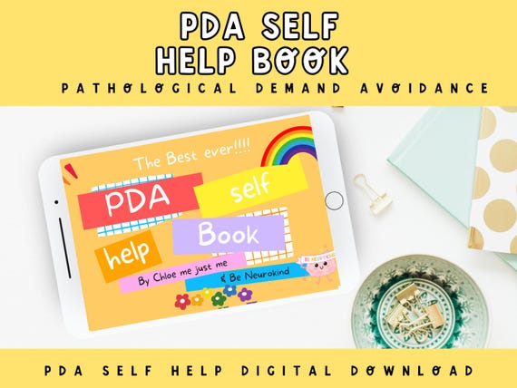 PDA Self-Help Book for Children – Autism Resource, Rainbow Theme, Printable Digital Download for Kids, pathological demand avoidance